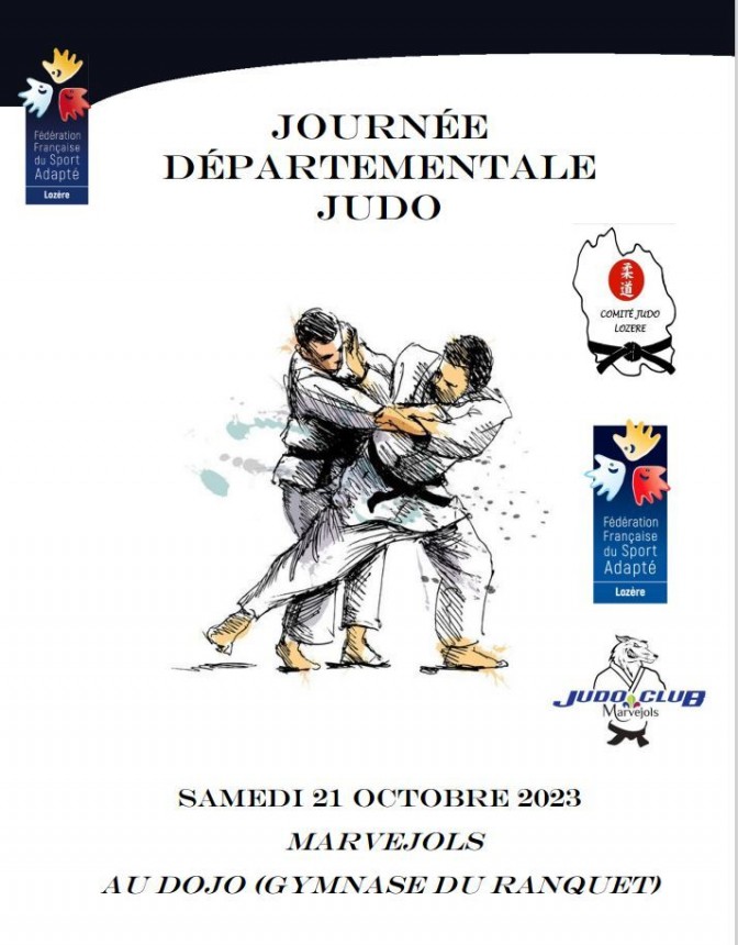 Image de l'actu 'Journée départementale judo sport adapté - Dojo Marvejols'