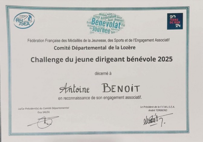 Image de l'actu 'Notre président mis à l’honneur !'