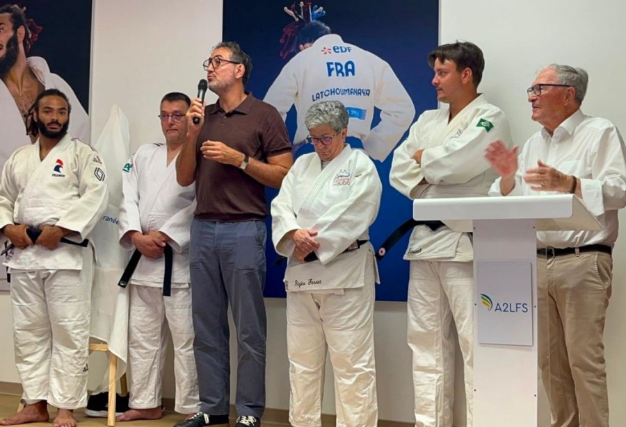 Inauguration du dojo du complexe euroméditerranéen de Montrodat ce 30 mai 2026