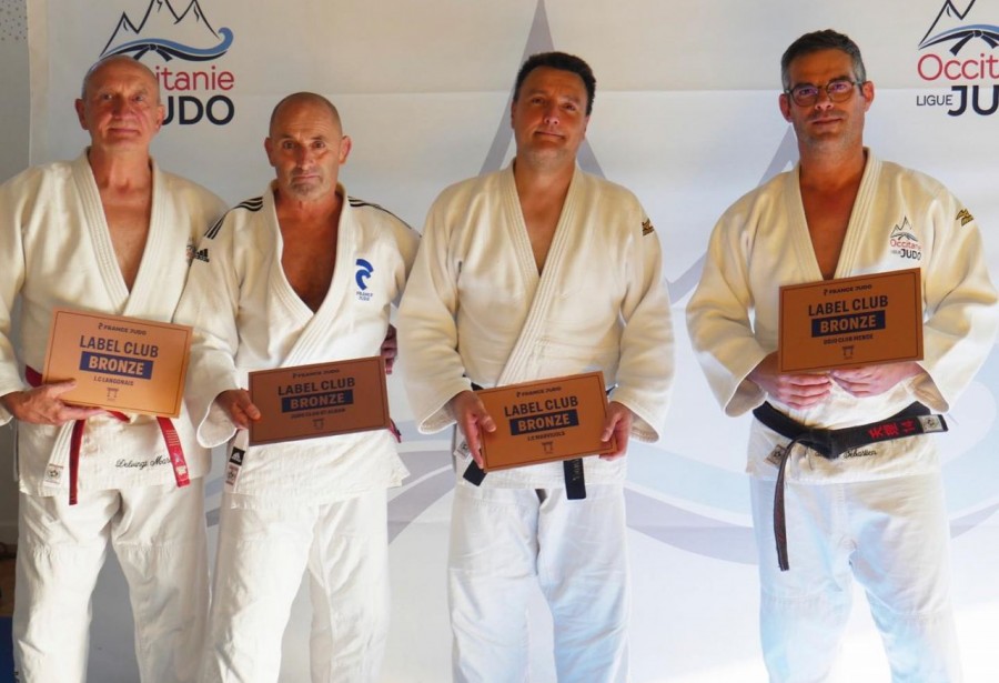 Label de bronze pour le Judo Club Marvejols