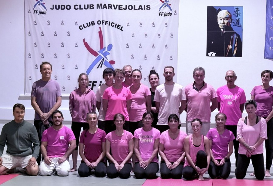 OCTOBRE ROSE AU JUDO CLUB MARVEJOLS